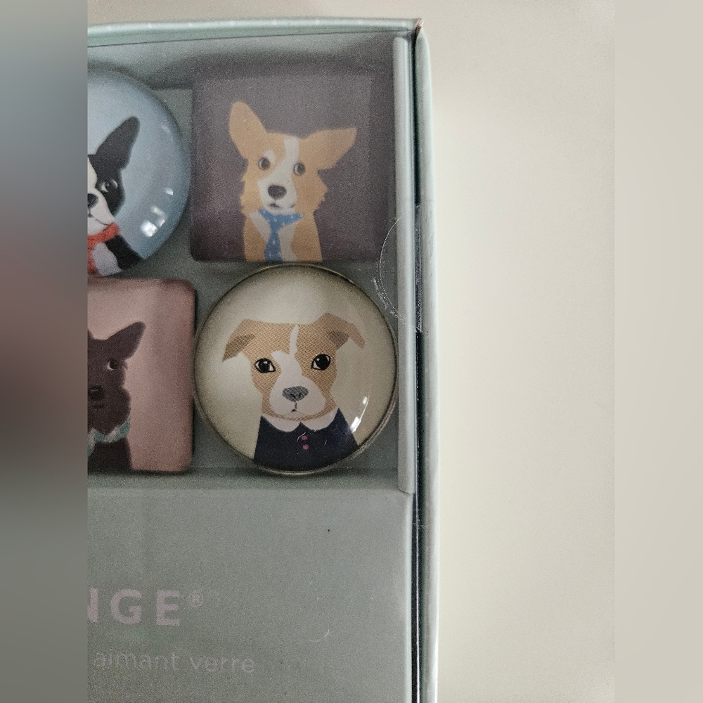 NWT FRINGE Dog Portrait Magnets - Picture 4 of 7